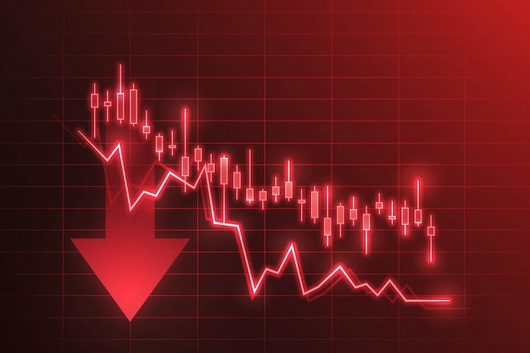 Initial selling pressure